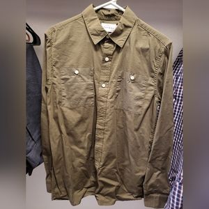 Topman army green with pockets